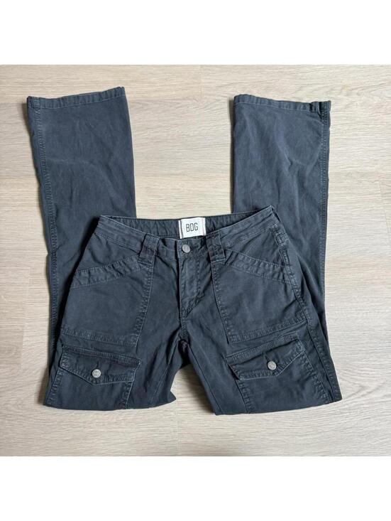 BDG Denim - ੈ✩‧₊˚y2k style black lowrise bootcut cargo jeans